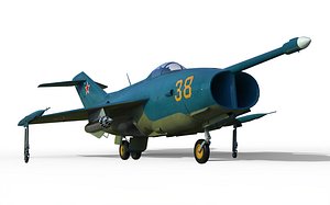 Yakovlev Yak-36 VTOL fighter 3D model