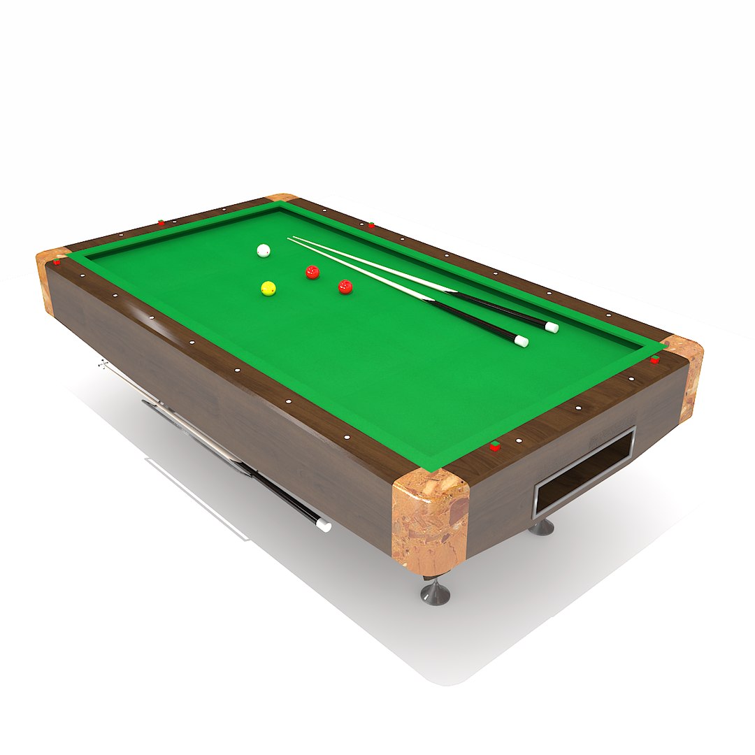 This folder includes all 3dsmax files of models such as billiards