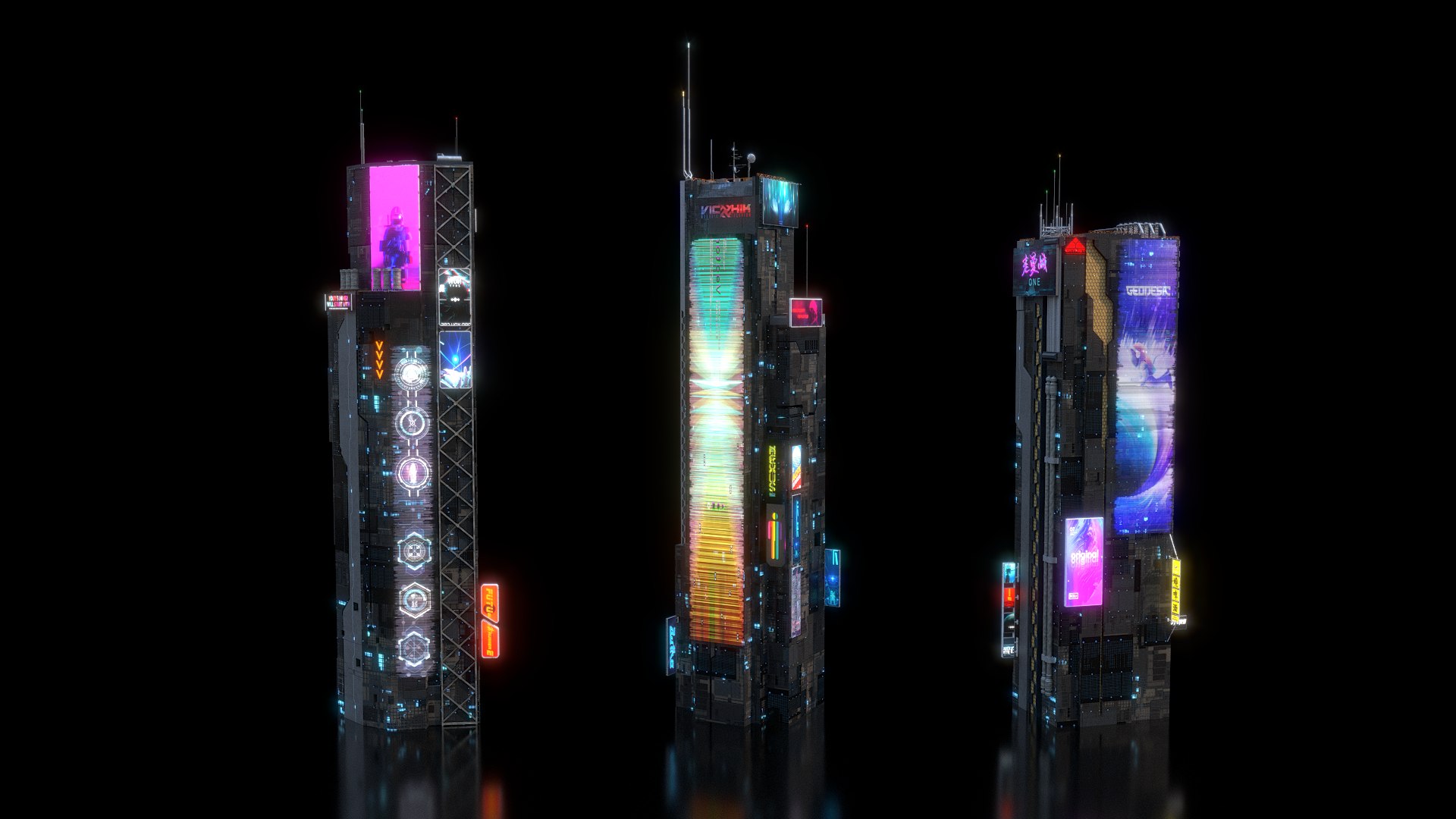 3D Scifi building Cyberpunk Futuristic building Kitbash Bundle model https://p.turbosquid.com/ts-thumb/Mc/fS2dUA/Pl/preview_006b/png/1656053851/1920x1080/fit_q87/172d7ad38627c60cc5daef491dc1dab6f4dda880/preview_006b.jpg