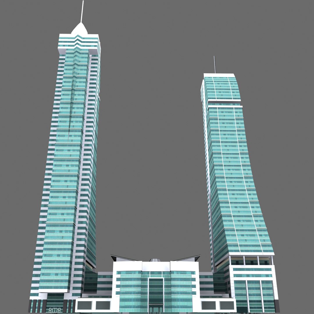 Bahrain Financial Harbour 3d Max