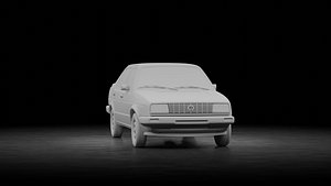 3D Volkswagen Jetta 1992