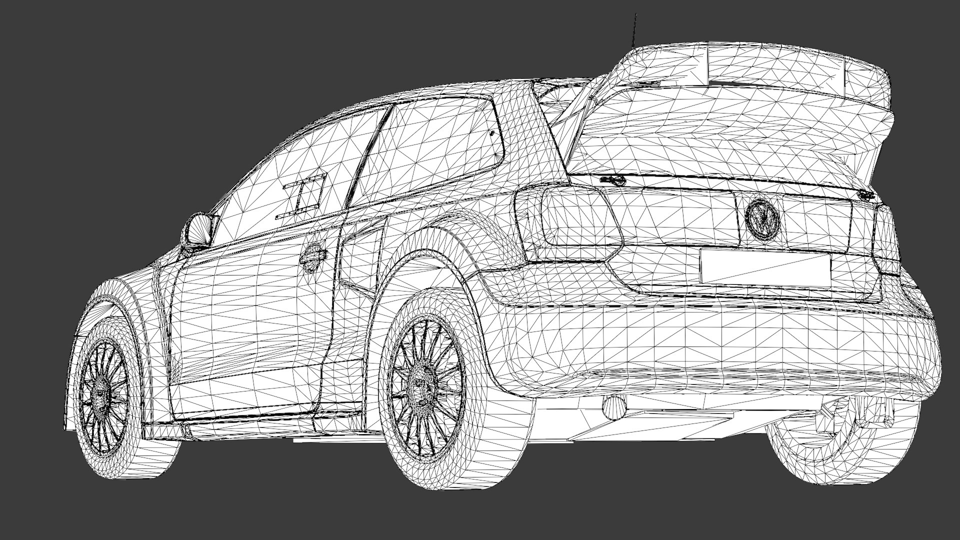 3D Volkswagen Polo R WRX 3D Model Rallycross Race Car - TurboSquid 2407238