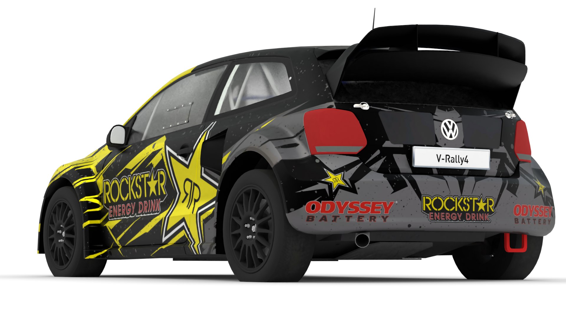 3D Volkswagen Polo R WRX 3D Model Rallycross Race Car - TurboSquid 2407238