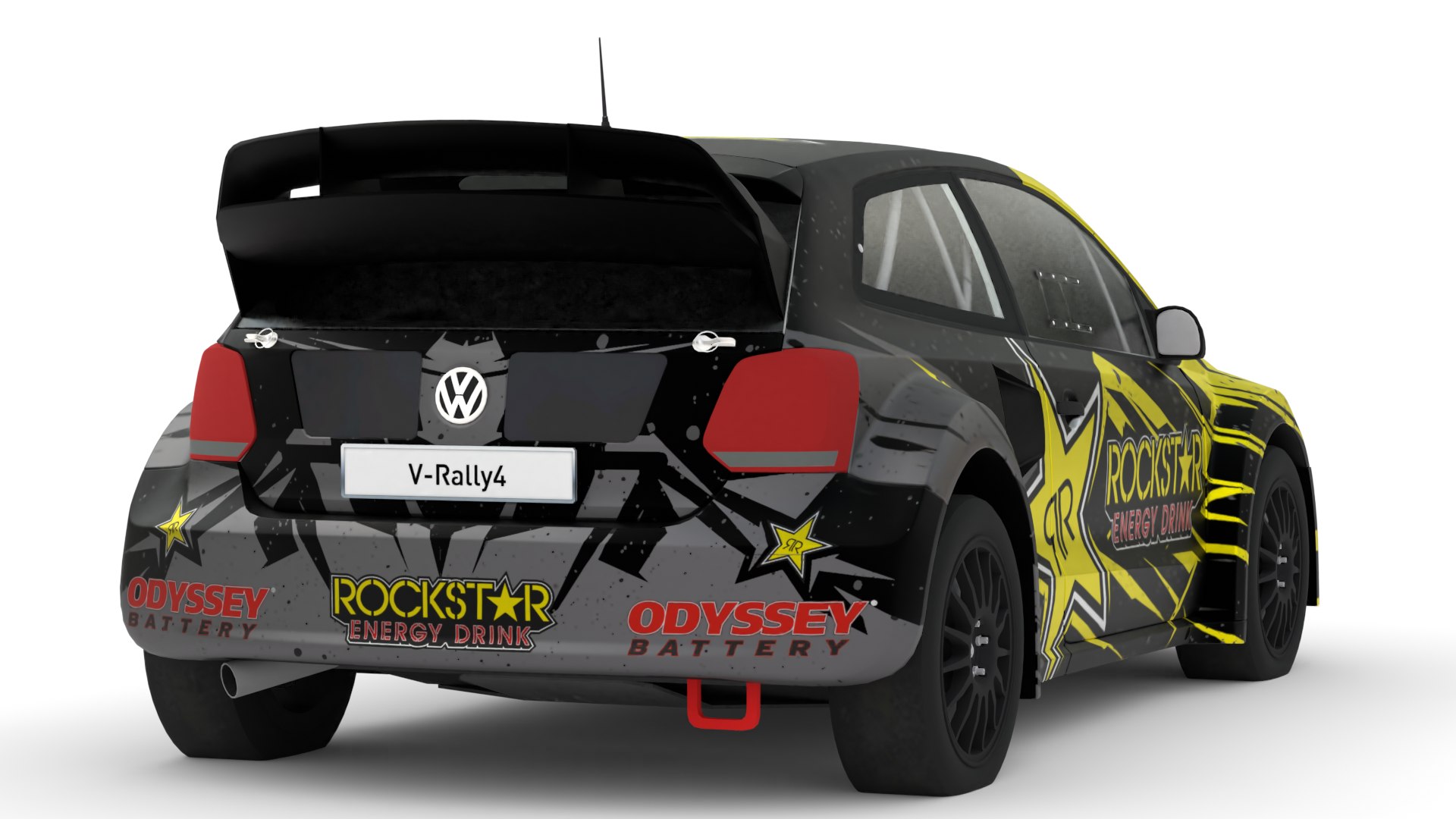 3D Volkswagen Polo R WRX 3D Model Rallycross Race Car - TurboSquid 2407238