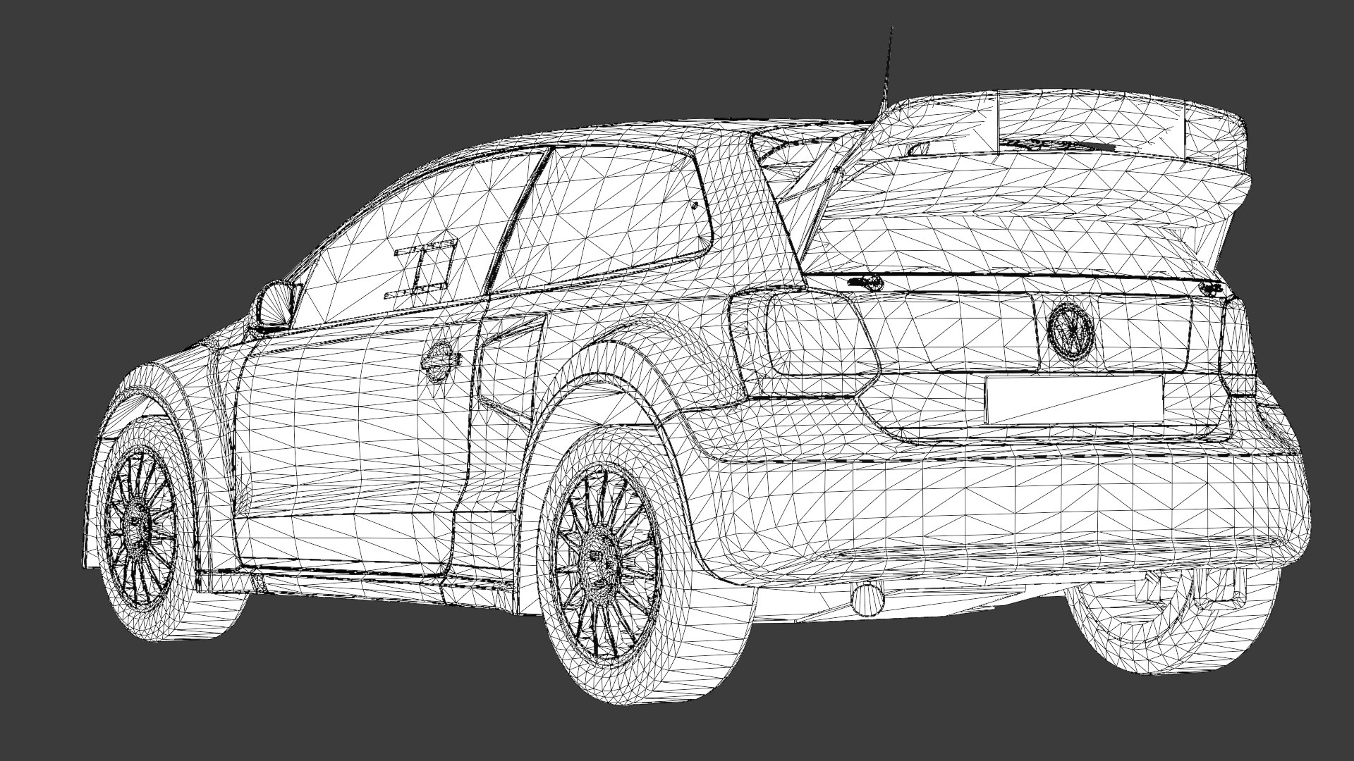 3D Volkswagen Polo R WRX 3D Model Rallycross Race Car - TurboSquid 2407238