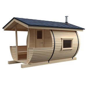 Barrel sauna