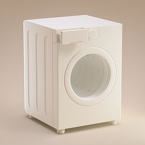 Cartoon Washing Machine model