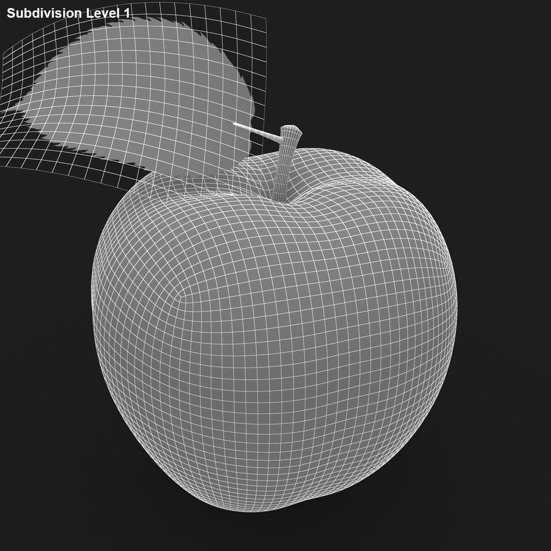 Realistic apple 3D model - TurboSquid 1162947