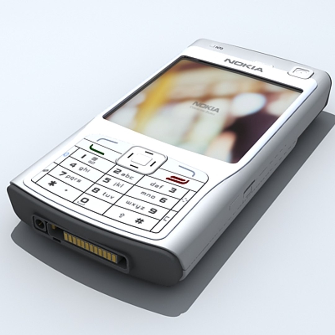 nokia n70 cellular phone 3d max