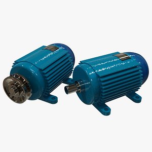 Electric Motor 3D model