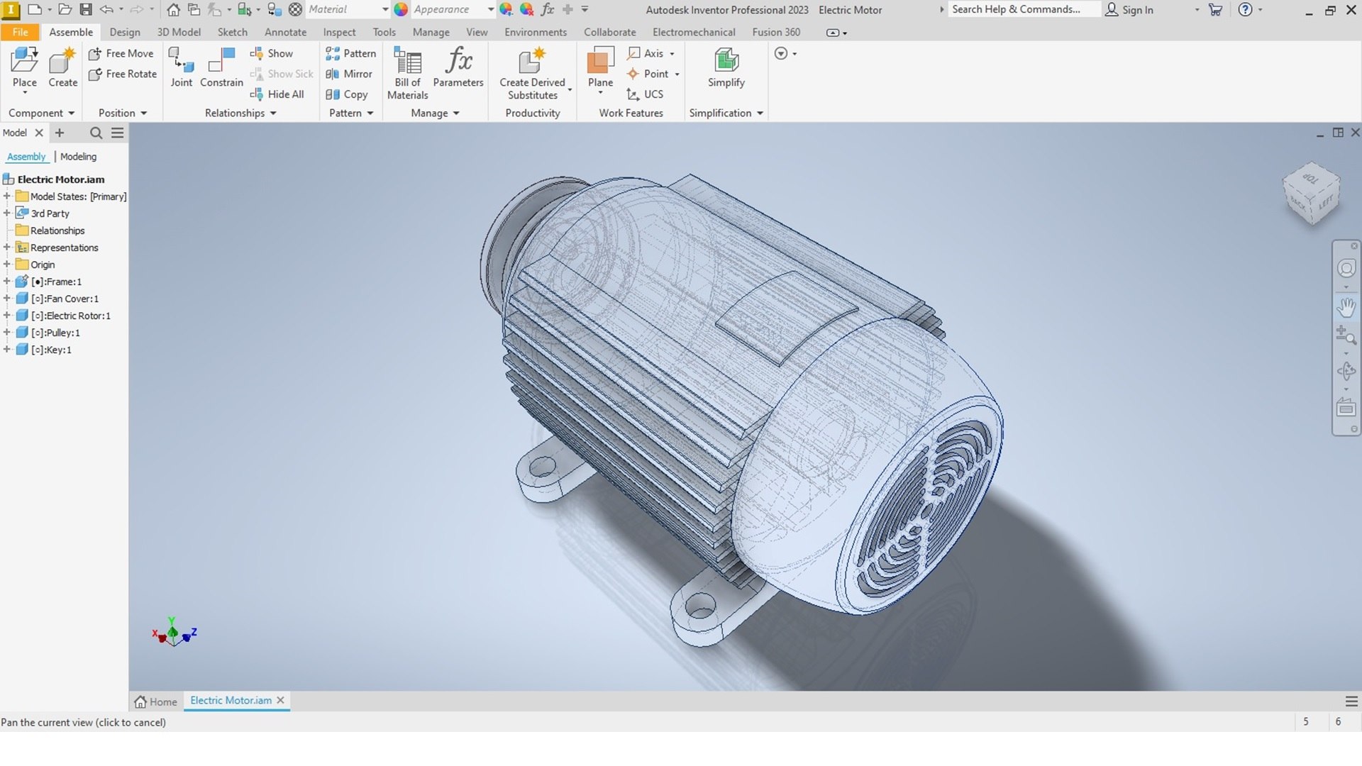 Electric Motor 3D model https://p.turbosquid.com/ts-thumb/Mc/nEX7ut/rA/inventorrender5/jpg/1689081431/1920x1080/fit_q87/3f67bddbad7d11bc5676ec5b59251744e888a831/inventorrender5.jpg