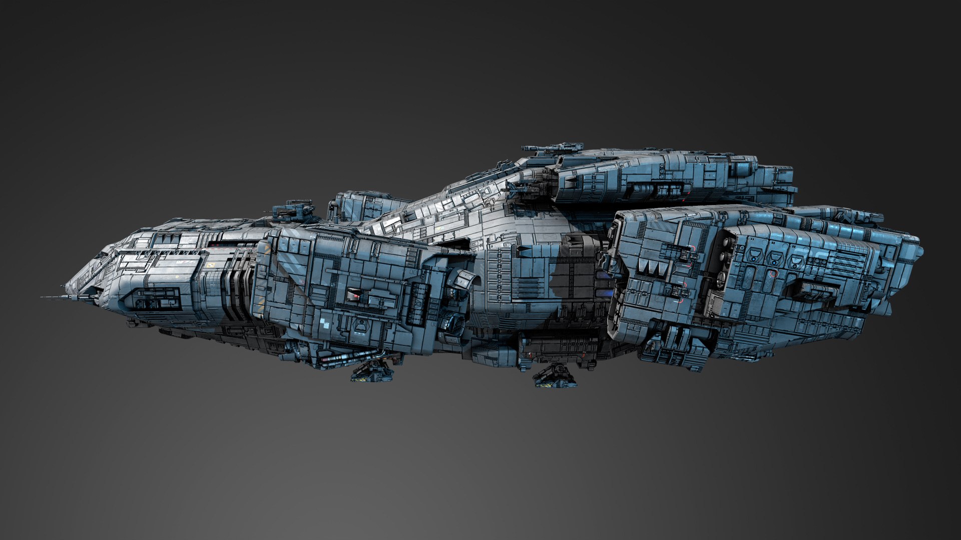 ATLAS Starship Model - TurboSquid 1996210