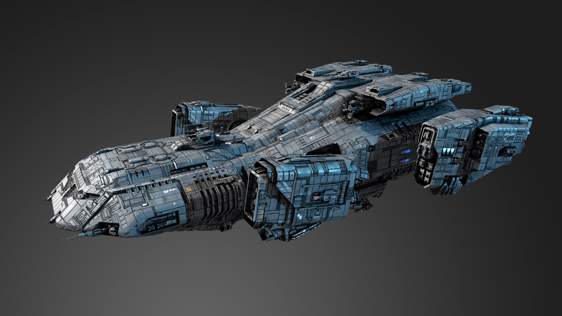 ATLAS Starship Model - TurboSquid 1996210