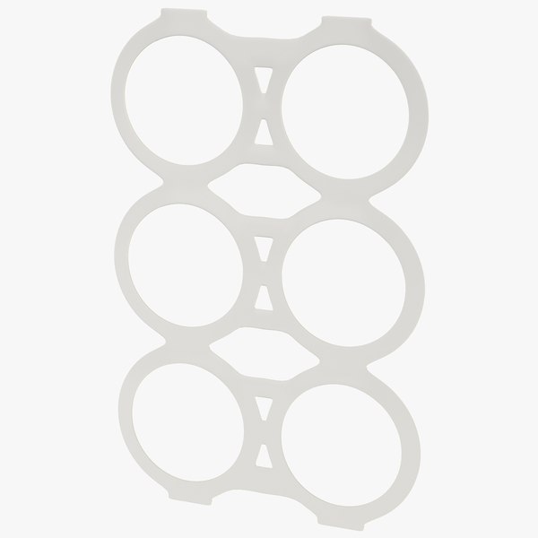 Six Pack Rings Modelo 3D - TurboSquid 2015036