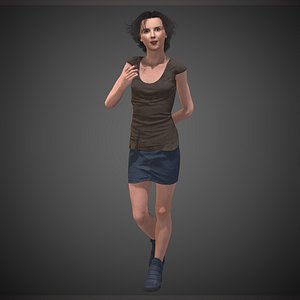 3D character people human