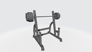 trainer stand rod 3D model