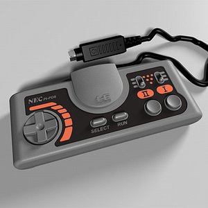 NEC PCE Joypad (C4D)