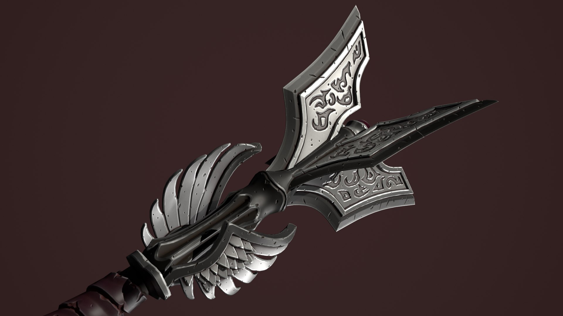 3D Rune mace https://p.turbosquid.com/ts-thumb/Md/0GD2VT/QC/screenshot021/png/1638801648/1920x1080/fit_q87/3024f8a69c8c5e912bef179b0027cec056442111/screenshot021.jpg