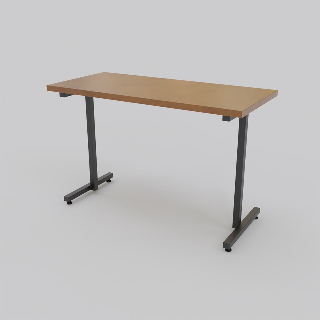 Wooden Table V3 3D - TurboSquid 2204790