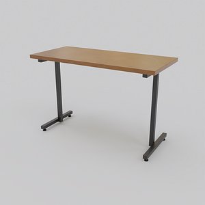 Wooden table v3 3D