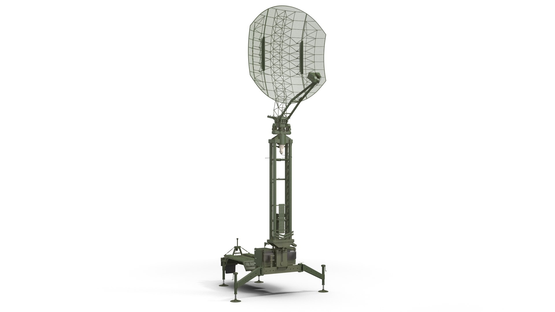 Kasta 2E2 Antenna 3D model preview