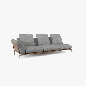 Ambroeus Sofa Triple 282cm