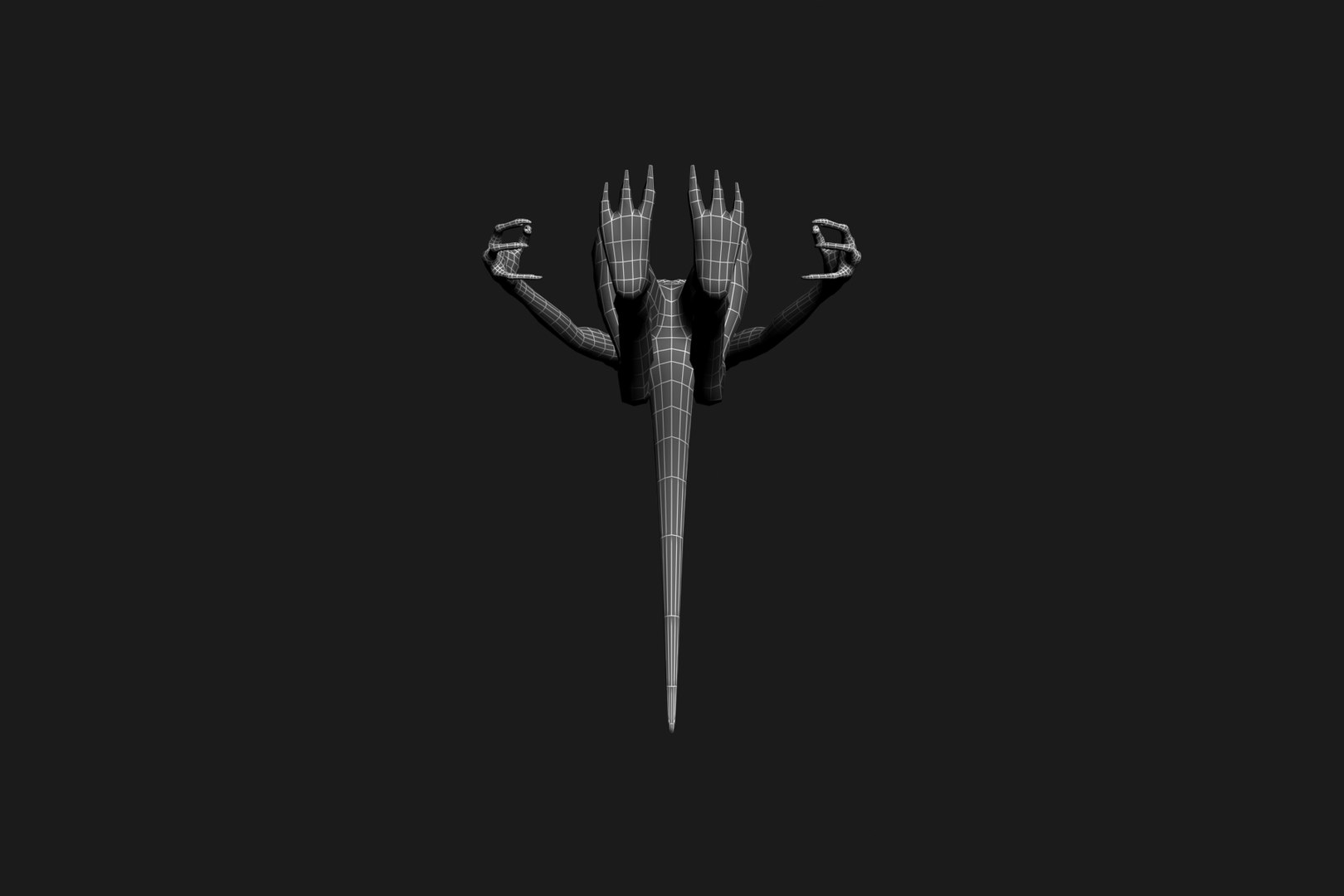 Monster 3d Model Turbosquid 1150282 