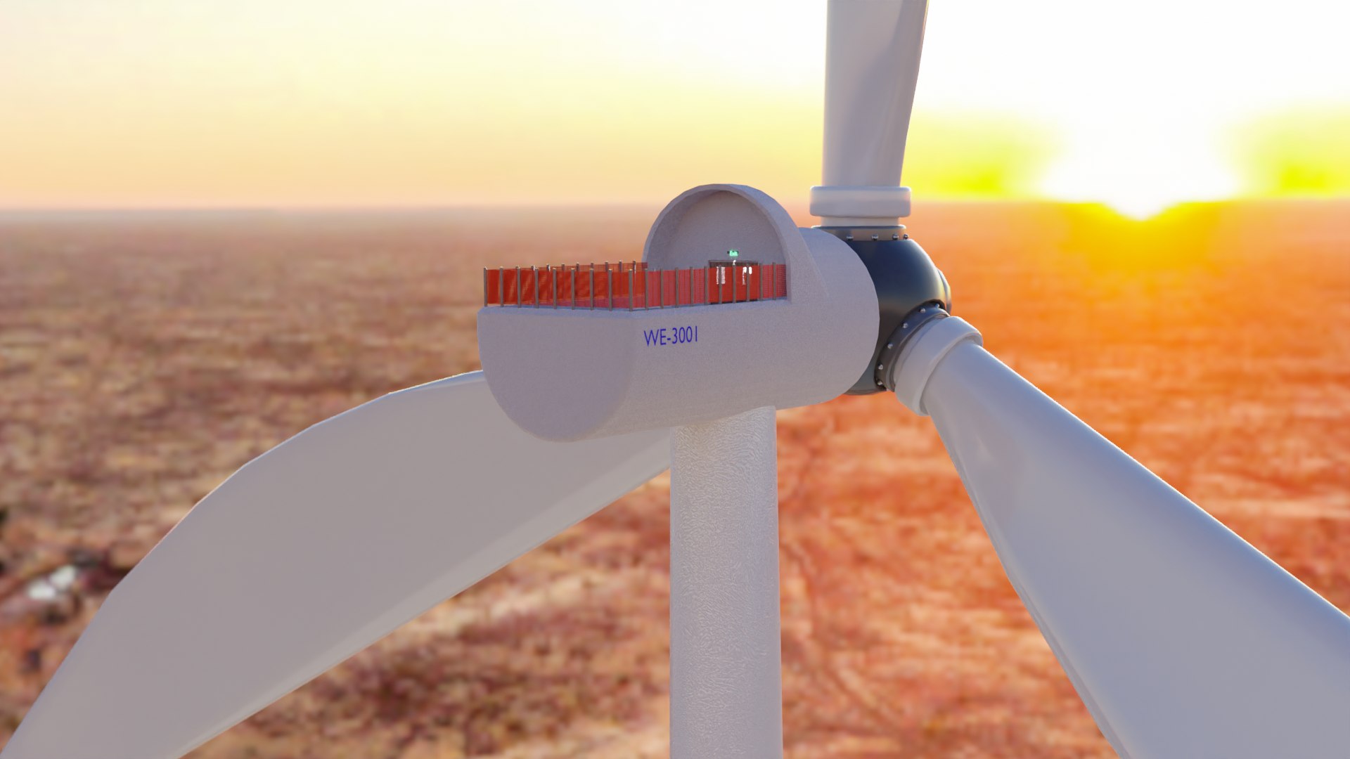 Renewable Energy Windmill 3D Model 3D Model - TurboSquid 2135886