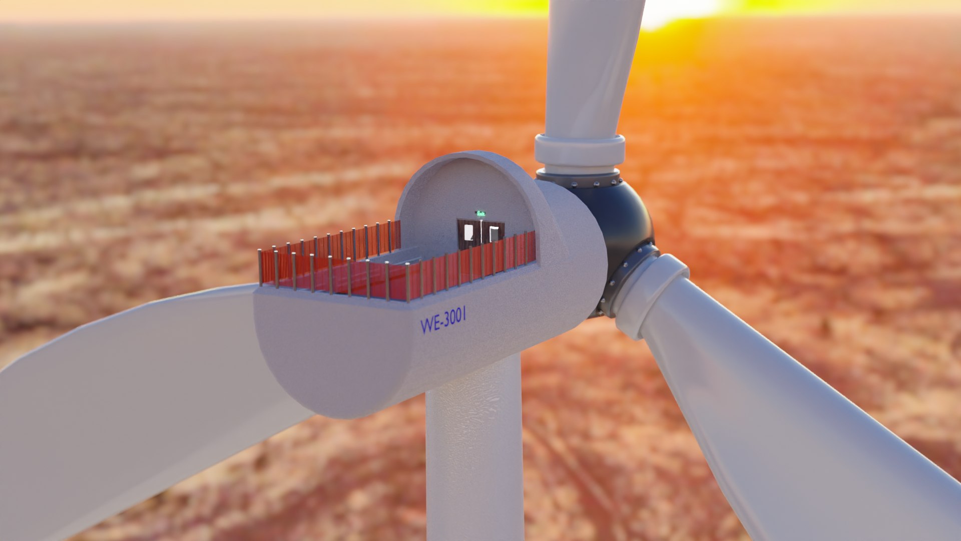 Renewable Energy Windmill 3D Model 3D Model - TurboSquid 2135886