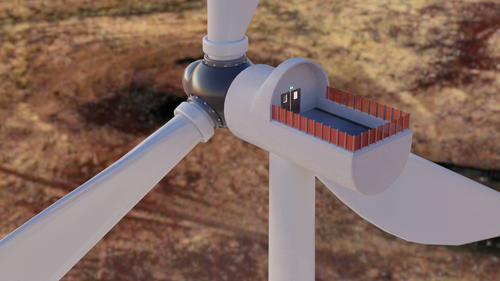 Renewable Energy Windmill 3D Model 3D Model - TurboSquid 2135886