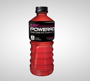 bottle plastic l 3D model