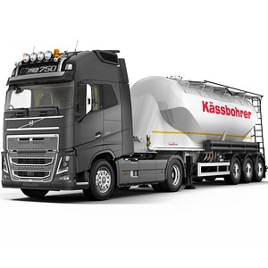 VOLVO FH16 (2013) Cement Trailer