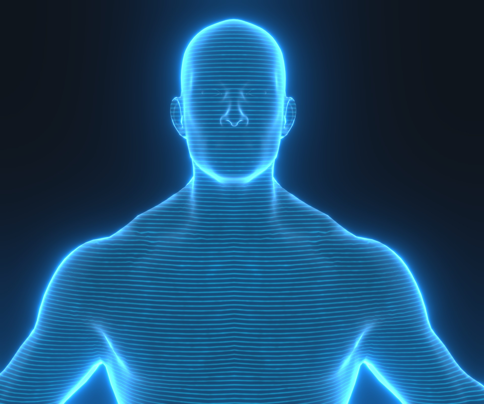 Human hologram male 3D model - TurboSquid 1687549