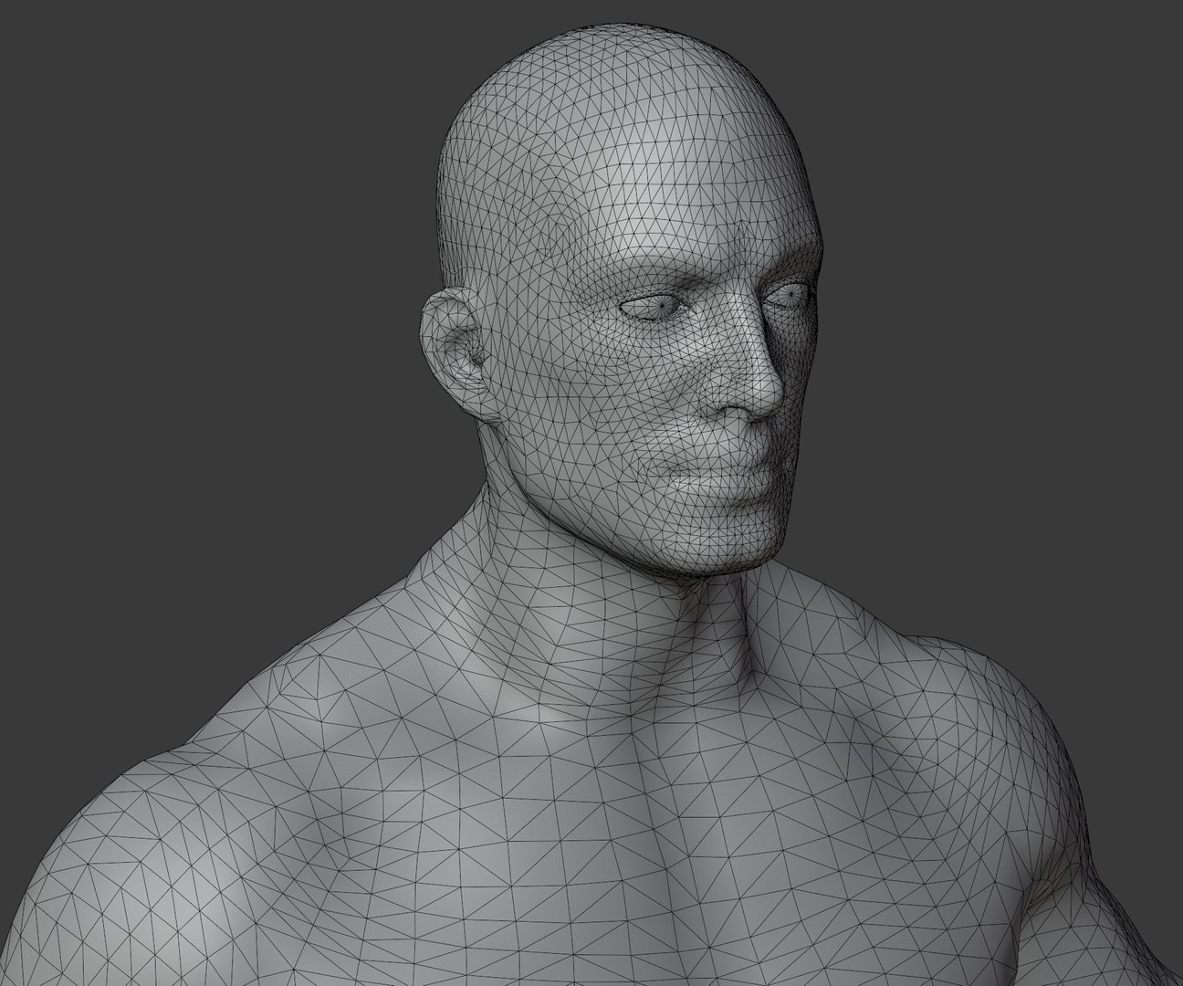 Human Hologram Male 3D Model - TurboSquid 1687549