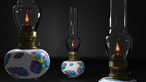 Petrol Lamp 3D model