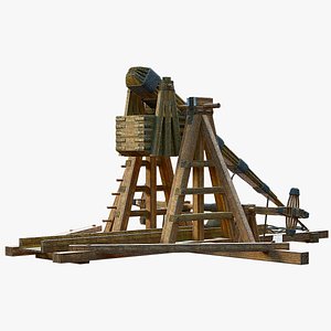Medieval Trebuchet PBR
