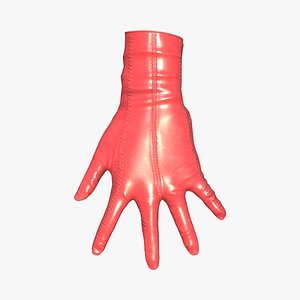 Red Leather Dress Gloves
