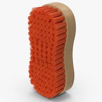 Orange Brush Scrub