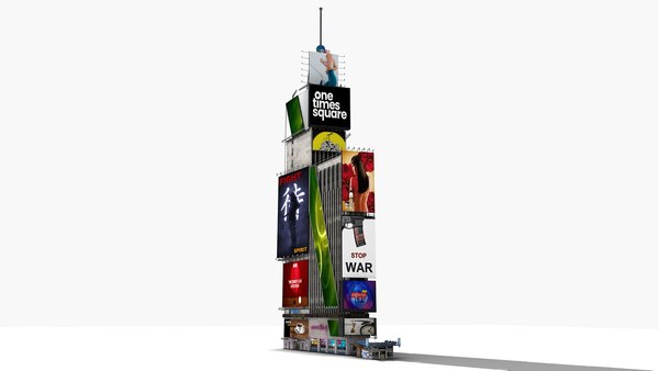 modelo 3d Uno de Times Square con textura - TurboSquid 2177605