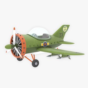 Cartoon airplane 2