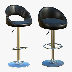 3D Stool Chair Bar With Kitchen