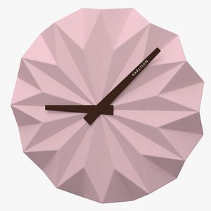 Karlsson Origami Wall Clock