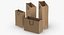 Paper Bags Sets - Brown and White