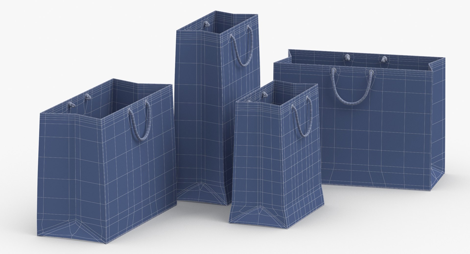 3D paper bags sets - model https://p.turbosquid.com/ts-thumb/Md/saXEPf/mw64jfB3/paperbagsset02_wireframe_0005/jpg/1592479435/1920x1080/fit_q87/0355c2fa76839629904980517a9d6561d2a01505/paperbagsset02_wireframe_0005.jpg