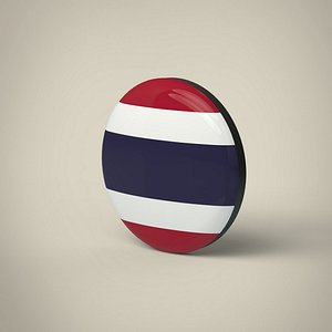Thailand Badge 3D model
