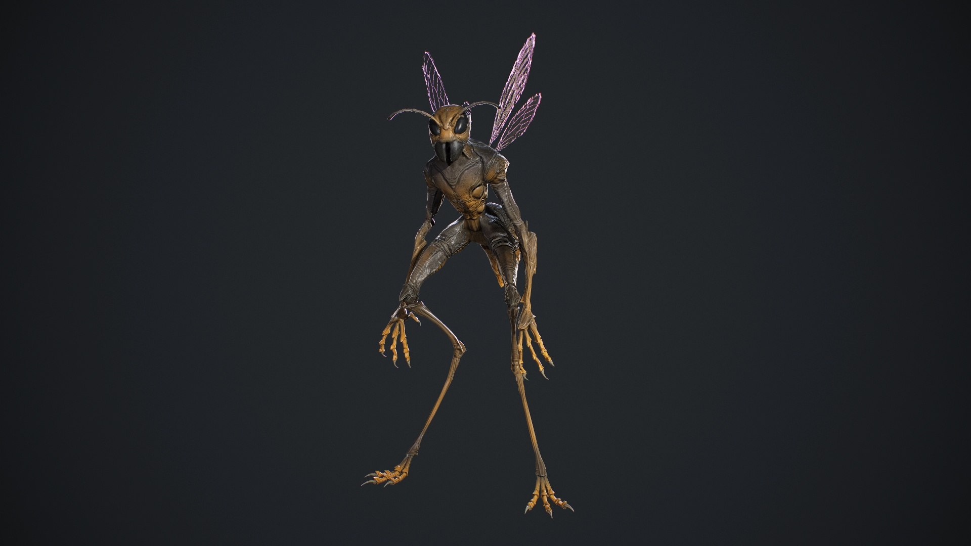 Insect Creature 3D Model - TurboSquid 1950066