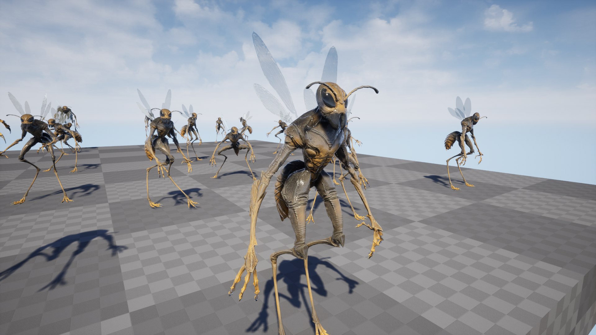 Insect Creature 3D model https://p.turbosquid.com/ts-thumb/Md/vkqKru/oe/highresscreenshot00004/png/1661605376/1920x1080/fit_q87/be7ceb8c6be584109f2beaf5b1c4d2a5d4638c14/highresscreenshot00004.jpg