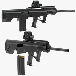 LA-K12 Puma Bullup Shotgun 3D model