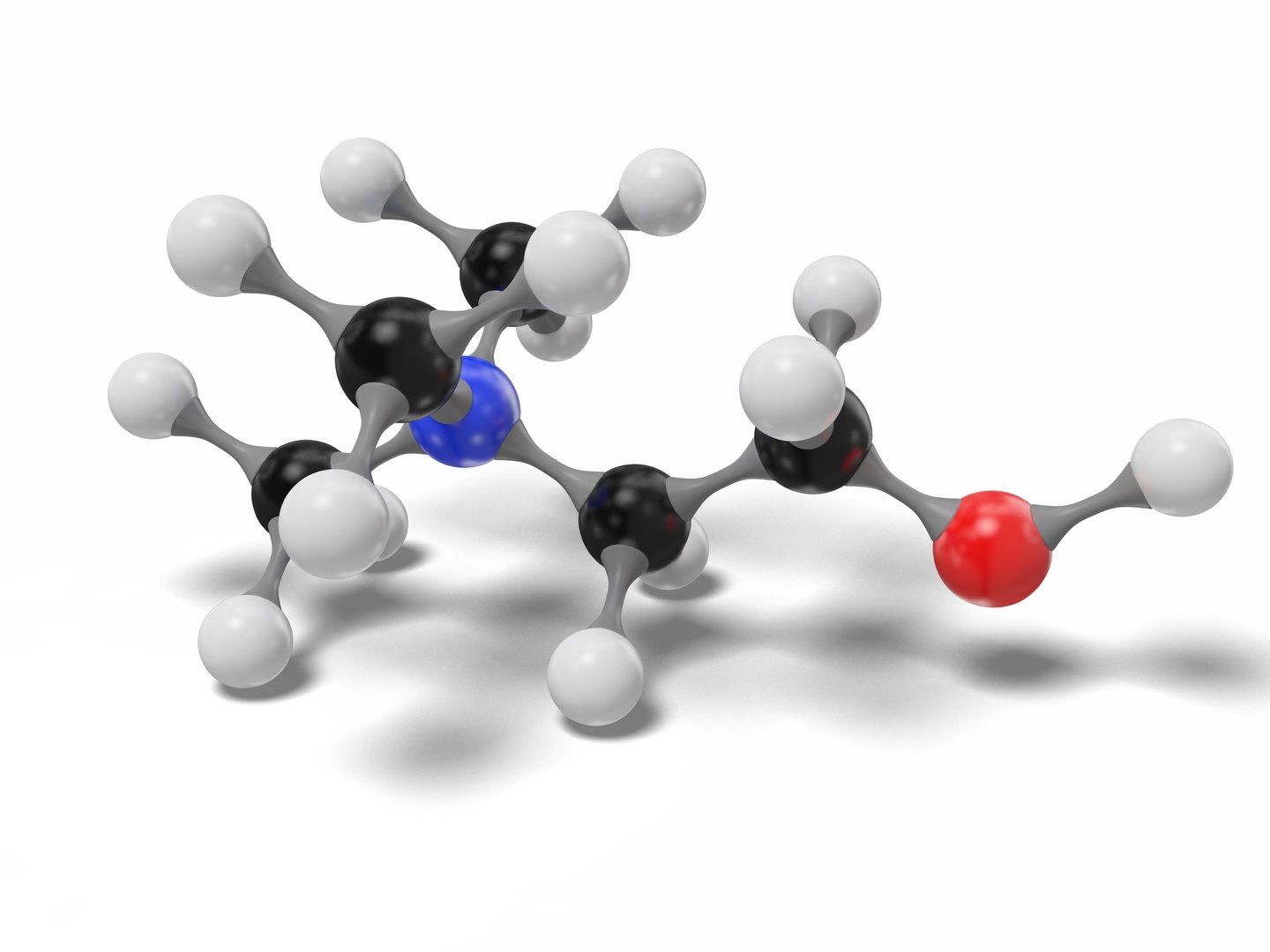 3D Model Choline Molecule C5h14no Modeled - TurboSquid 1544165