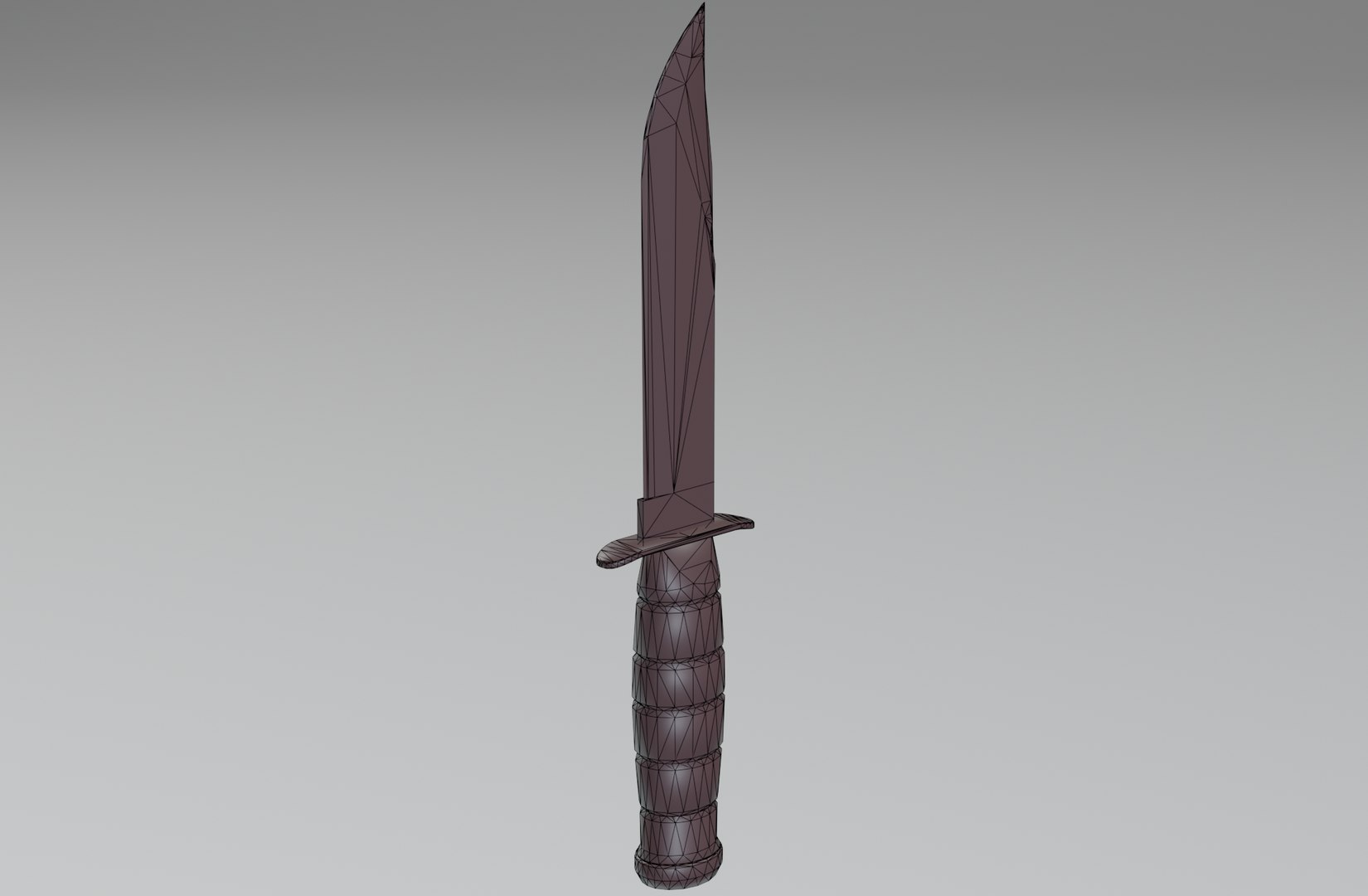 Combat Knife 3D Model - TurboSquid 2108267